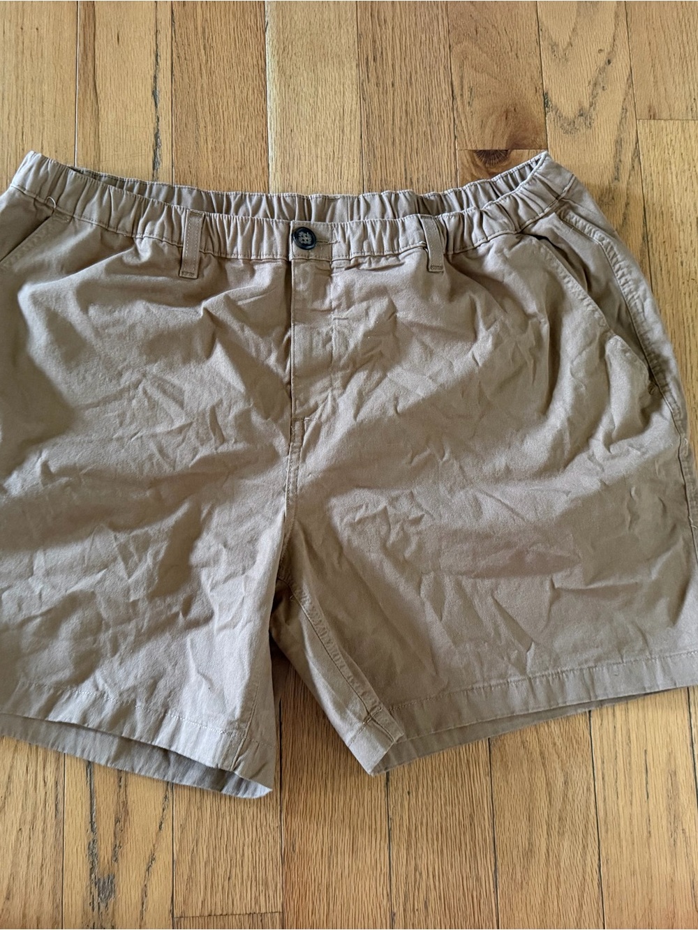 Chubbies The Dunes Mens XXXL Shorts Brown 7" Inseam Twill Chino